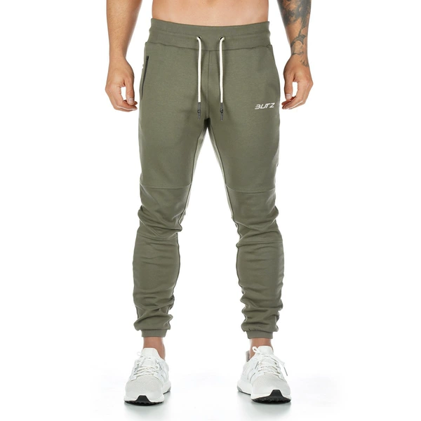Military green white label