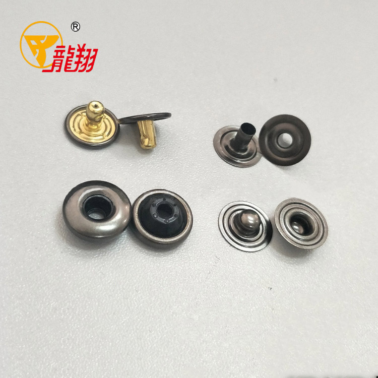 直销纯铜四合扣加厚底三件320 品质金属扣纽扣 高档羽绒服 四合扣