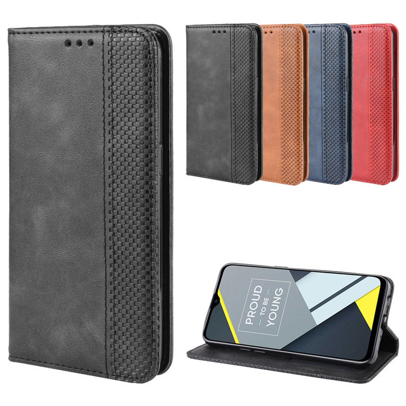 For OPPO A9/A5 2020 phone case Realme XT flip card leather case C2/10X ZOOM