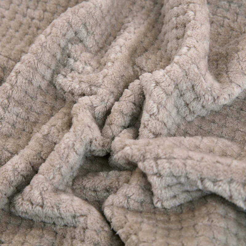 Фланелевый коралловый плед из плюша (120D Cloud Mink), утолщенный