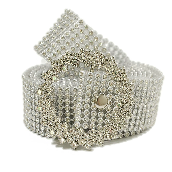 Sunflower silver buckle