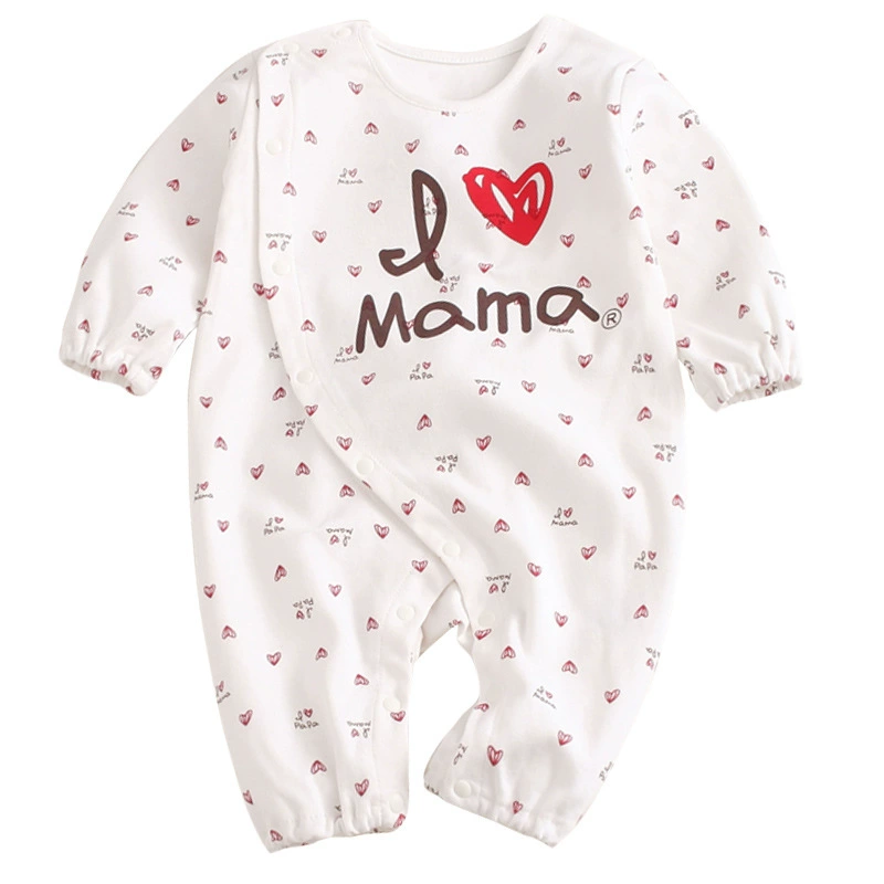 Я люблю папу Я люблю маму Весна и осень Новая детская одежда для скалолазания для младенцев и малышей