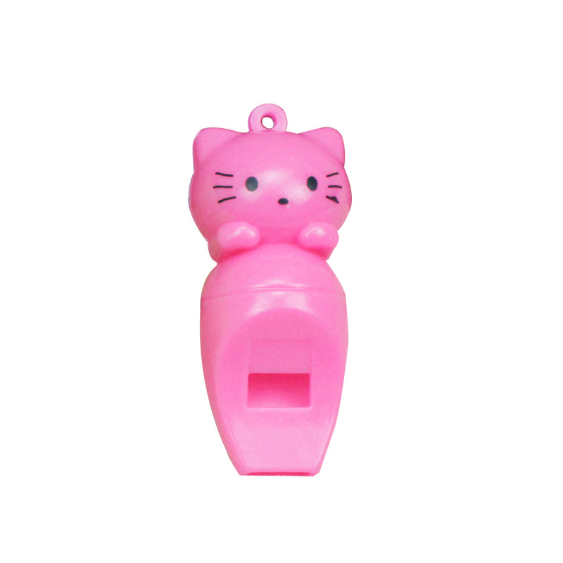 Los niños de dibujos animados silbato lindo estudiante regalo silbato al aire libre de plástico niños silbato Scan código pequeño regalo al por mayor