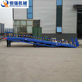 供应集装箱登车台 物流卸货装卸平台 移动液压登车桥安全钢构