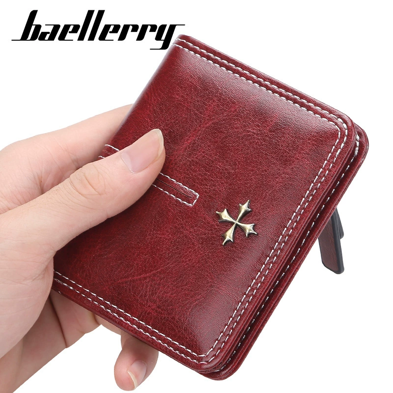 Кошелек-мини (baellerry) — держатель для карт на молнии, компактный мультикард-портмоне, 10.5×9×1.5 см