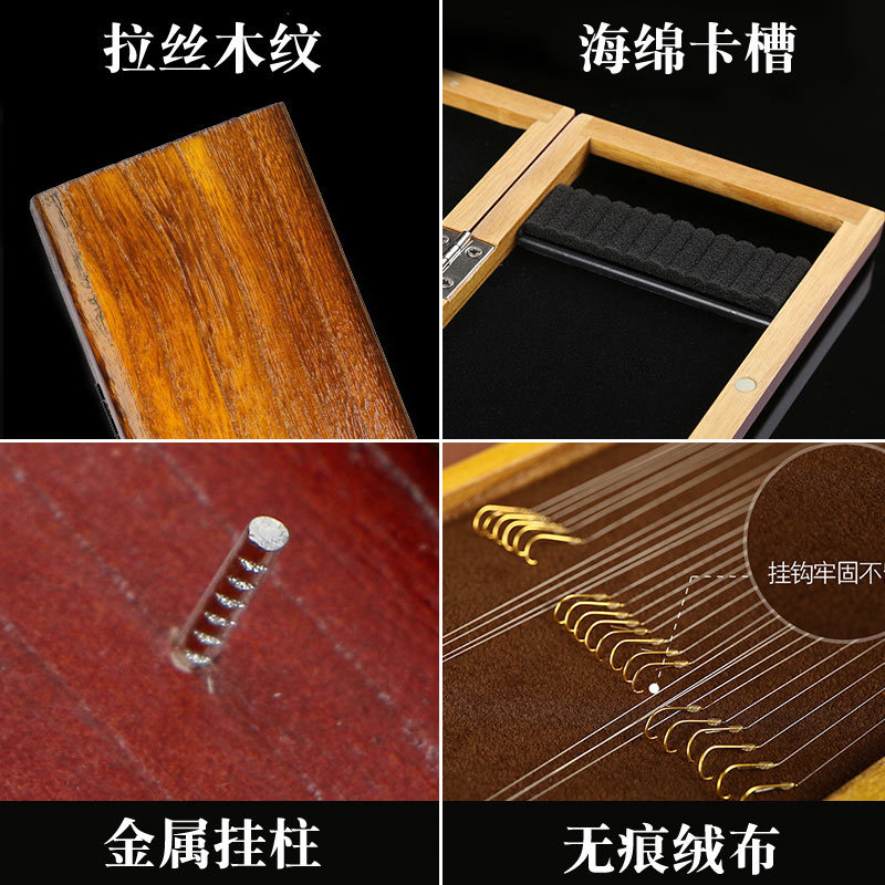 Caja de madera de Paulownia cepillada caja de flotador multifunción conjunto de líneas de tres capas Caja de línea principal caja de sublínea caja de flotador tres en uno equipo de pesca