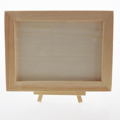 Clay picture frame children's creative handmade DIY wooden three-dimensional picture frame snowflake mud wood frame clay special frame photo frame