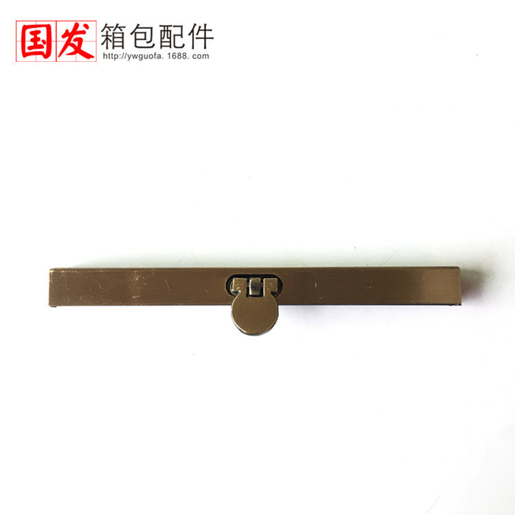 11CM 19CM banda de borde recta boca de oro botón Mickey cabeza de borde recto bolso clip tornillo de borde