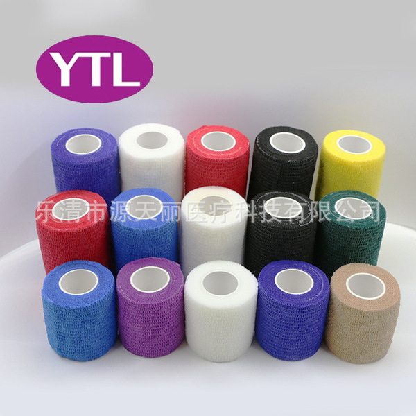 breathable sports self-adhesive elastic elastic bandage non-woven…