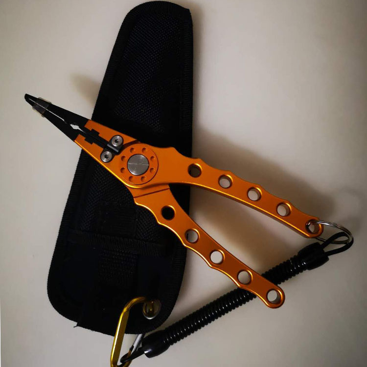 Alicates de aleación de aluminio alicates de pesca alicates de línea de caballo fuerte alicates de corte línea de pescado alicates de Pesca de Mar alicates de pesca