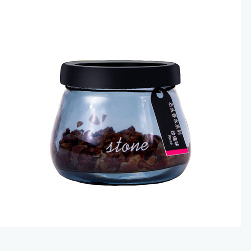 Creative stone aromatherapy car ornaments, fire-free diffused fragrance, deodorizing and diffusing stone balm, zeolite car car essential oil