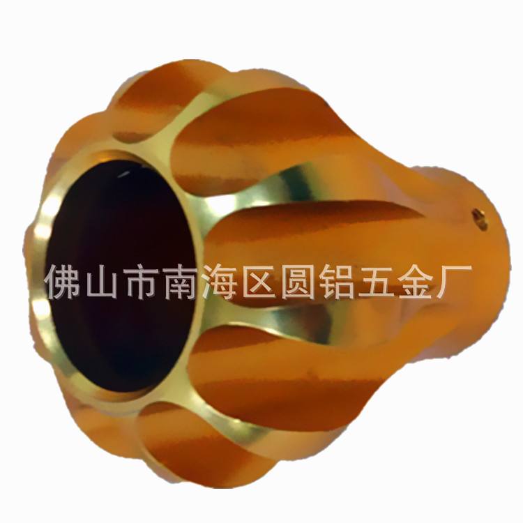 数控CNC车铣加工窗帘杆堵头配件 非标定 制精密机械五金制品加工