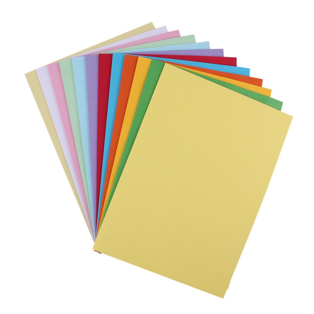 Papel hecho a mano traje plegable A4 hecho a mano papel bricolaje papel de corte color plegable papel plegable material de hoja grande