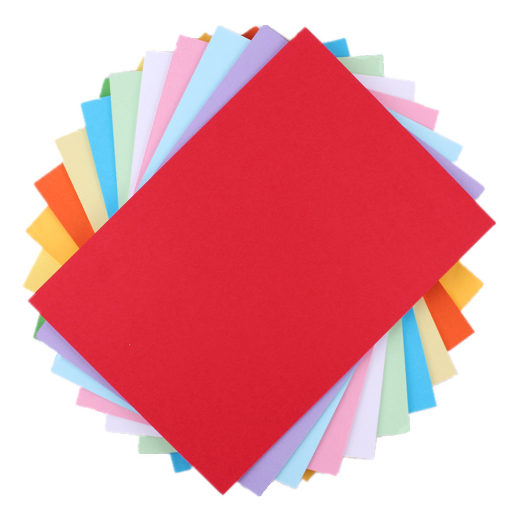 Papel hecho a mano traje plegable A4 hecho a mano papel bricolaje papel de corte color plegable papel plegable material de hoja grande