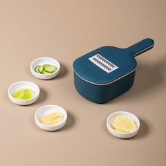 Self-designed kitchen tools multi-function vegetable chopper, potato slicer, home use shreds and dices, draining basket