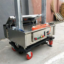 山东腾宇供应全自动抹灰机 建筑室内抹墙机价格 齿条式抹墙机图片