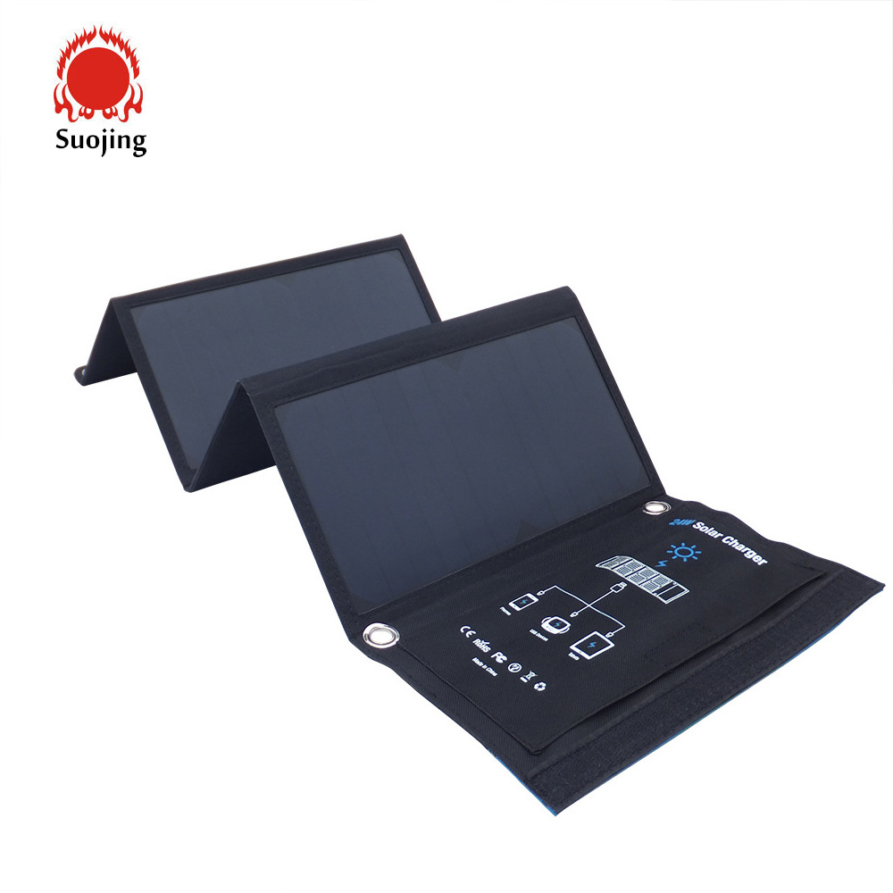 21w28w太阳能折叠包便携式太阳能充电板太阳能缝制包光伏板批发