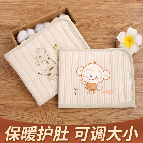 Baby bellyband colorful cotton baby umbilical cord protector bellyband quilted newborn belly protector children's bellyband bellyband