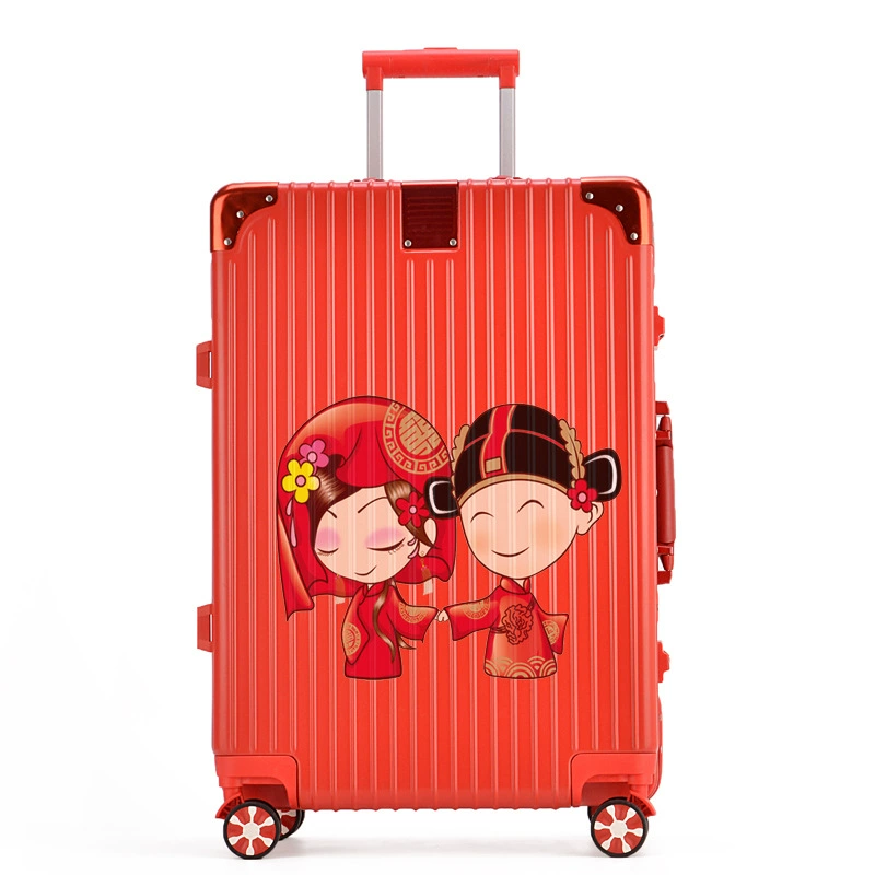 Universal Suitcase, 20–26 inch, Anti-Theft Zipper, Multiple Colors & Aluminum-box Options