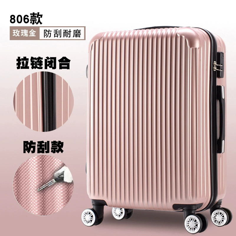 Universal Suitcase, 20–26 inch, Anti-Theft Zipper, Multiple Colors & Aluminum-box Options