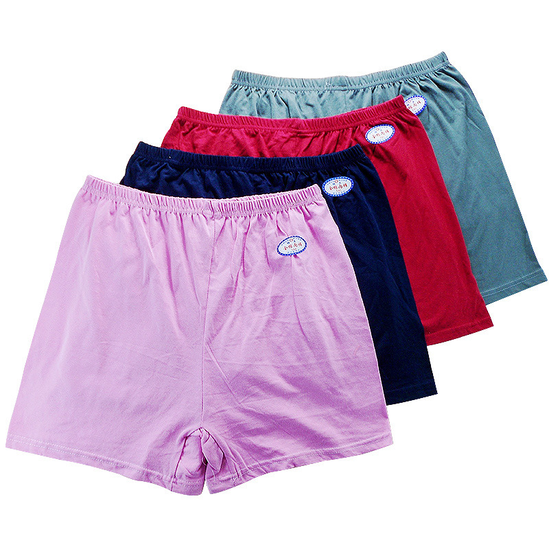 Men's and Women's Pure Cotton High Waist Loose Boxers Boxers Middle-aged and Elderly Pure Cotton Underwear Solid Color Large Size Shorts Trousers Men's and Women's Pure Cotton High Waist Loose Boxers Boxers Middle-aged and Elderly Pure Cotton Underwear Solid Color Large Size Shorts Trousers