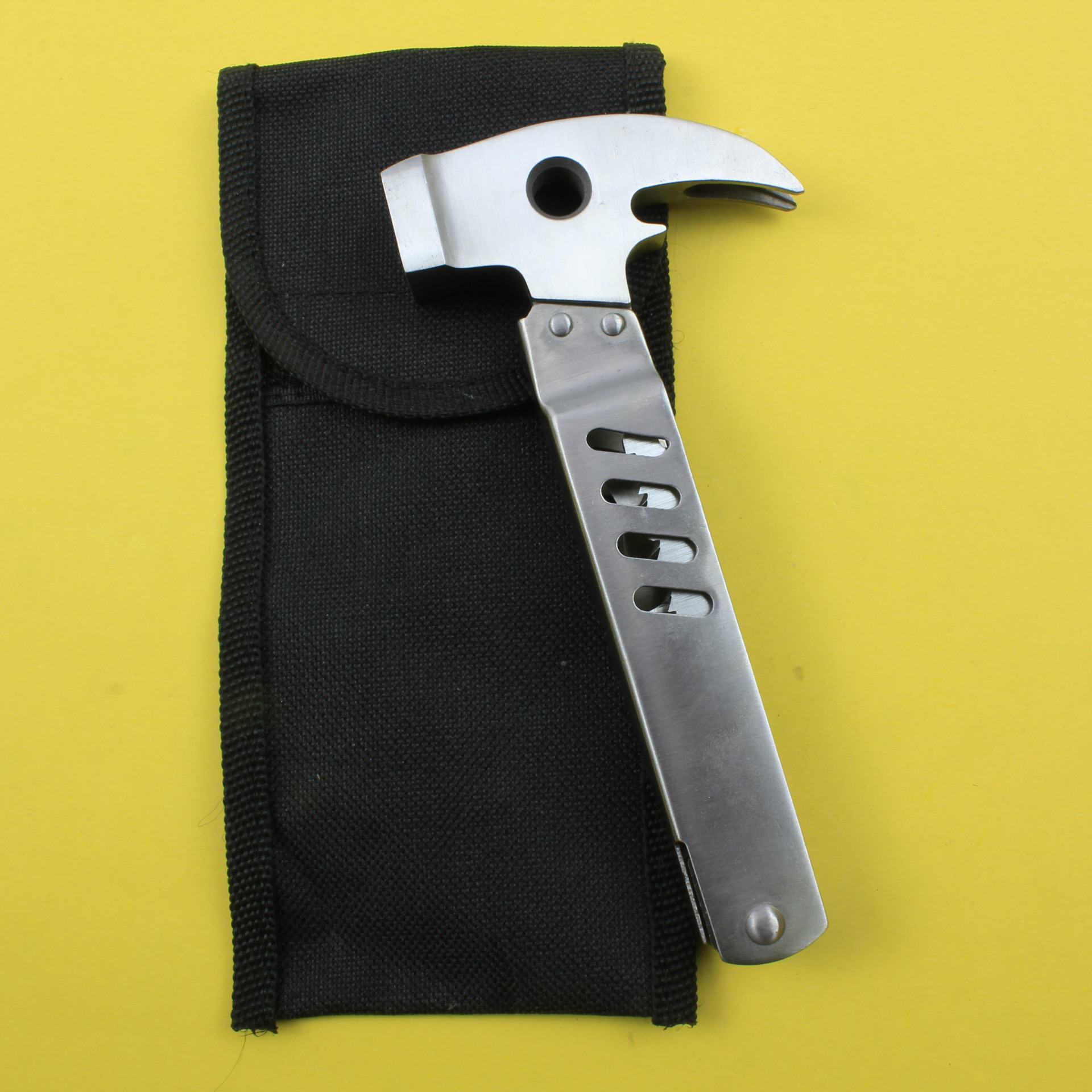 厂家供应 多功能金属汽车安全锤子 车用斧头救生锤 野营工具批发