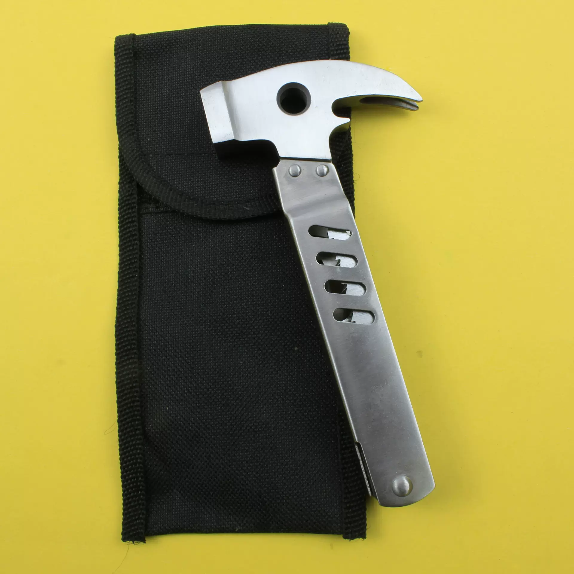 厂家供应 多功能金属汽车安全锤子 车用斧头救生锤 野营工具批发