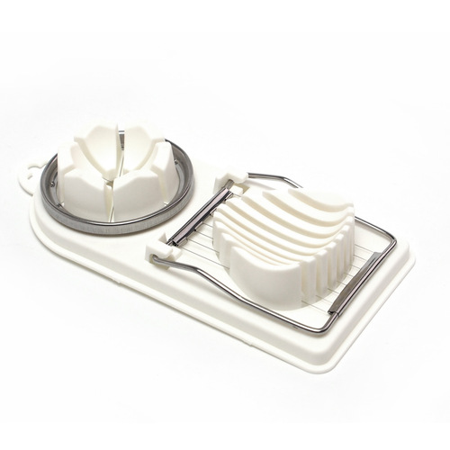 Japanese multifunctional egg cutter egg plastic divider stainless steel slicer household kitchen supplies