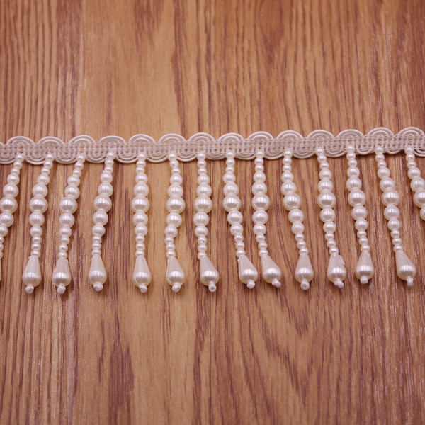Ethnic Hanfu handmade with tassels pearl