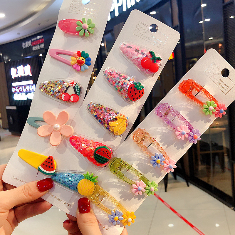 Transparent children's hairgrip PVC