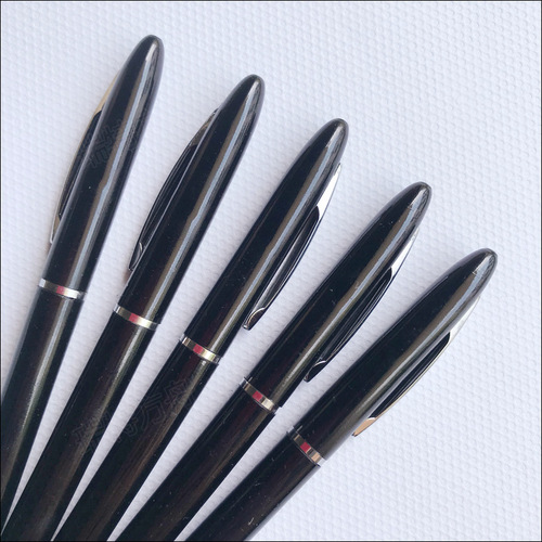 Hotel Guest Room Plastic Ballpoint Pen with Logo Rotation and Click Function Advertising Pen Gift Pen Tip