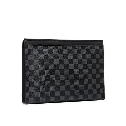 Men's Handbag  New Men's Soft Leather IPAD Clutch Bag Envelope Bag Trendy Business Casual Large Capacity Clutch Bag