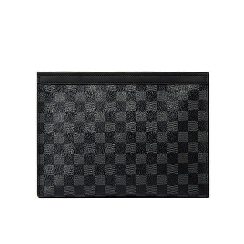 Men's Handbag  New Men's Soft Leather IPAD Clutch Bag Envelope Bag Trendy Business Casual Large Capacity Clutch Bag