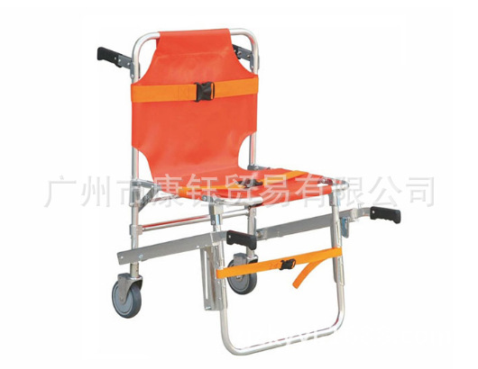 KY206A 楼梯担架急救床担架 不锈钢抢救车 急救车 担架