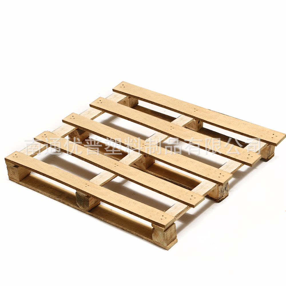 仓储货架板可定 制 (四面进叉）普通实木栈板垫 物流运输木栈板