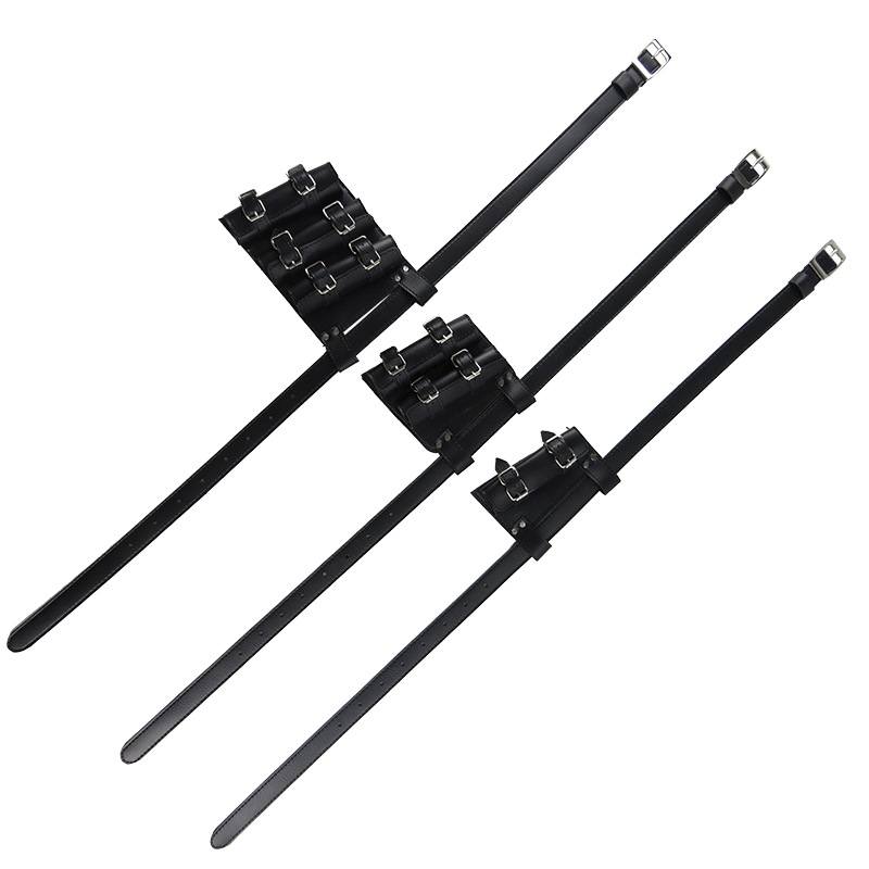 Cosplay anime espada pu cuero espada Correa mochila cinturón cuchillo colgando dispositivo de fijación