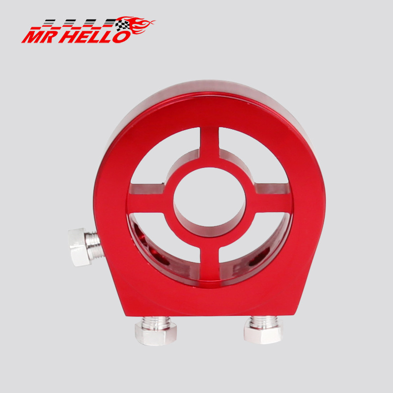 Instrumento de modificación del automóvil accesorios del medidor de temperatura del aceite de la torta de aceite base del filtro de la máquina Universal accesorios del medidor de presión de aceite de la torta de aceite