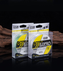 wildPro Japanese raw silk fishing main line sub-line high-strength transparent nylon line 100 meters Taiwan fishing plastic fishing line
