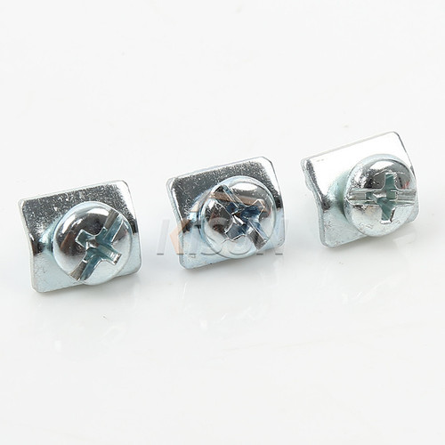 Composite slot head screw and washer assembly M5*10 Flat washer 9.8*11.7*1.4*2.75 Tapered end