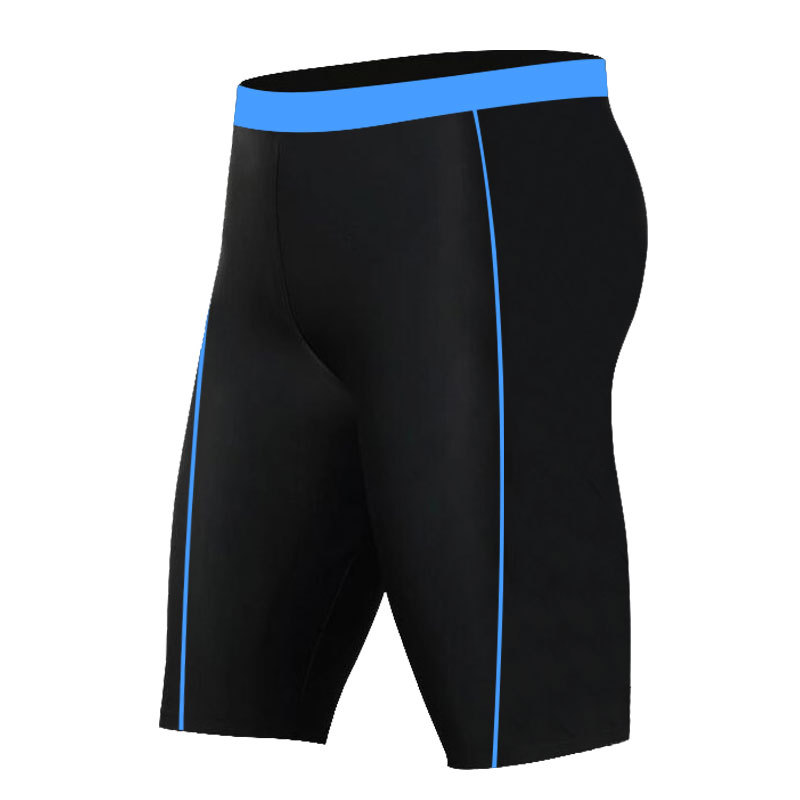 Traje de baño profesional de secado rápido para hombres equipo de aguas termales para adultos Traje de baño de cinco puntos para hombres