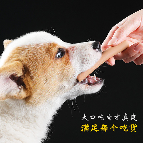Handsome pet snacks for cats and dogs Teddy dog ​​training reward snacks kitten snacks ham sausage 30 pieces