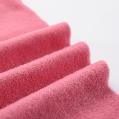 32 pieces of CVC fleece-knit sweatshirts with lined plush fabric, single-sided fleecy material, autumn/winter warm and casual fabric
