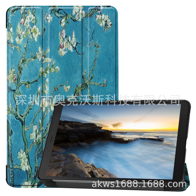 For Samsung Galaxy Tab A 8.0 2019 T290 Tablet Leather Case SM-T295 Case