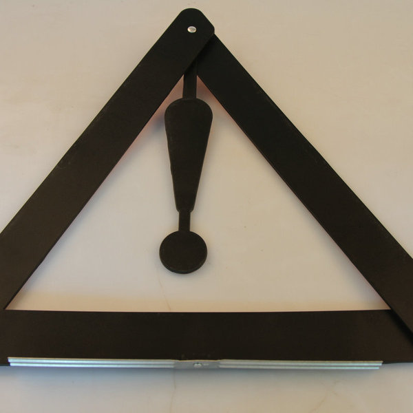Wow custom car triangle warning sign accident reflective sign…