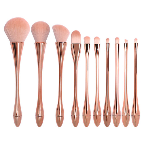 Yasna small waist makeup brush set makeup brush full set of beauty tools wholesale 10 makeup brush set