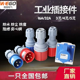工业插座;工业插头;配电箱