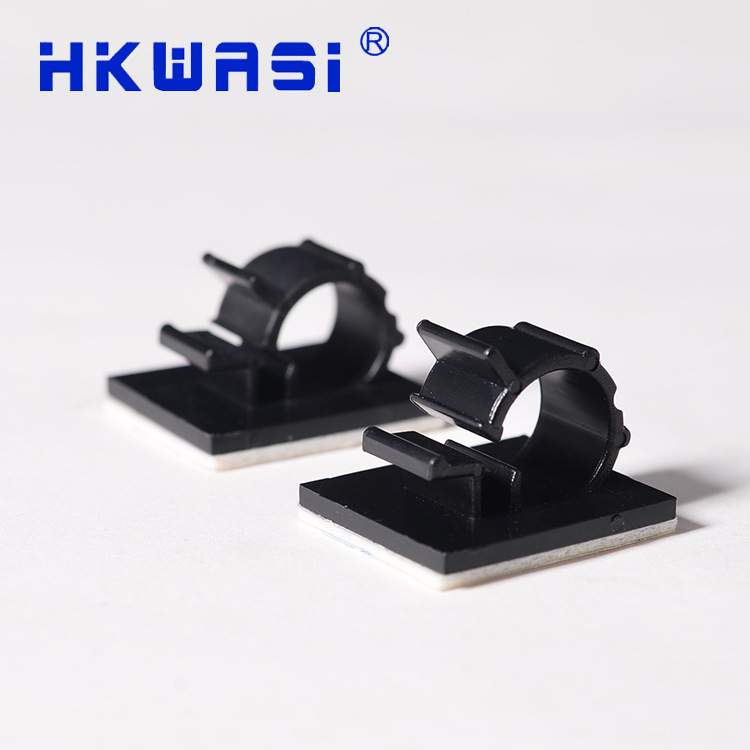 供应 粘式配线固定座 电线电缆固定夹 FWS系列【背3M双面胶】