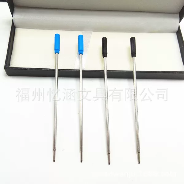 11.5CM iron sheet Gaoshi ballpoint pen core blue black 1.0MM wholesale suitable for Gaoshi CROSS ballpoint pen