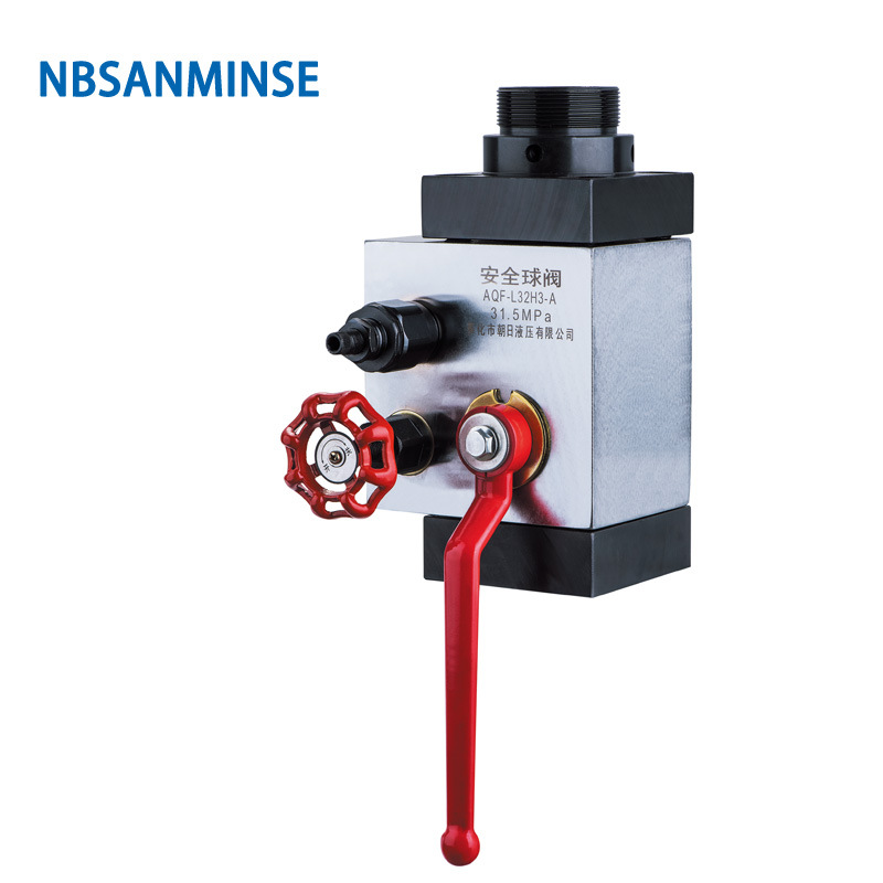 NBSANMINSE 蓄能器用 AQF型 安全球阀 直动式溢流阀