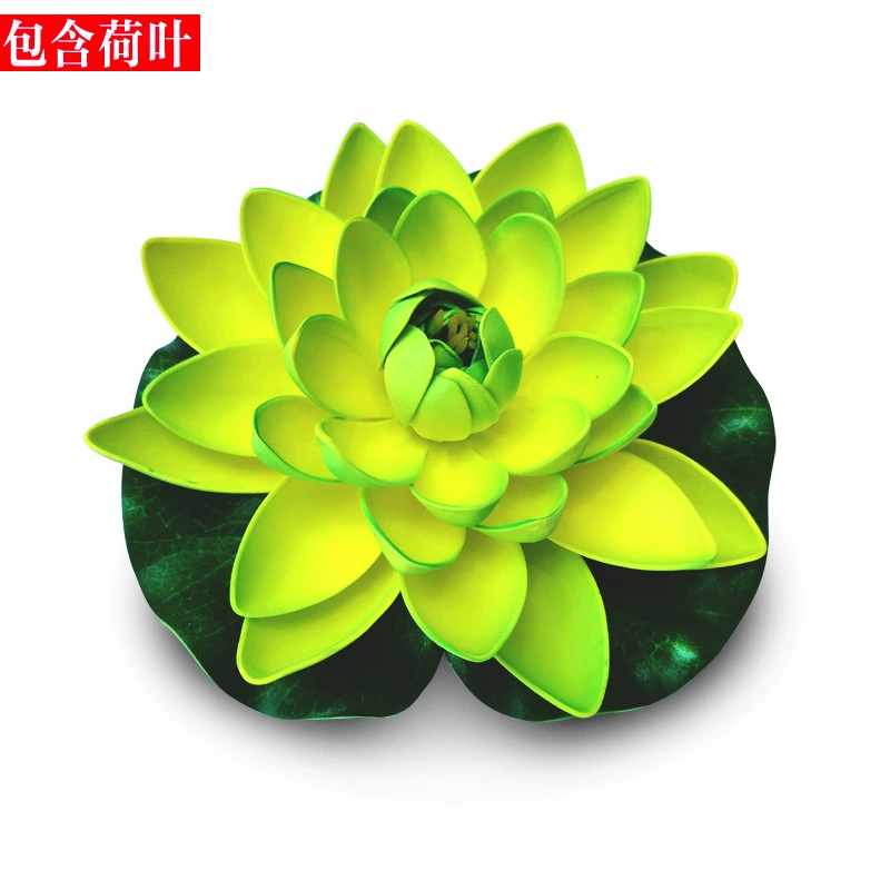 Artificial lotuses, water lilies, pond decor
